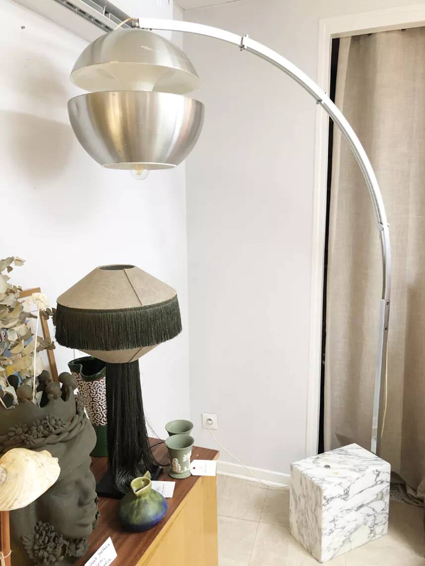 Bertrand Balas “Spouting Fountain” Floor Lamp – 1970s