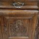 Important Louis XV period sideboard in carved solid oak
