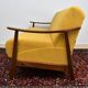 Scandinavian folding sofa in teak, 1960s