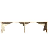 Pair of Bordeaux winemaker benches, France, 50s