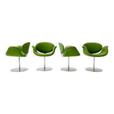 1970s 4 X Little Tulip swivel chairs by Pierre Paulin for Artifort