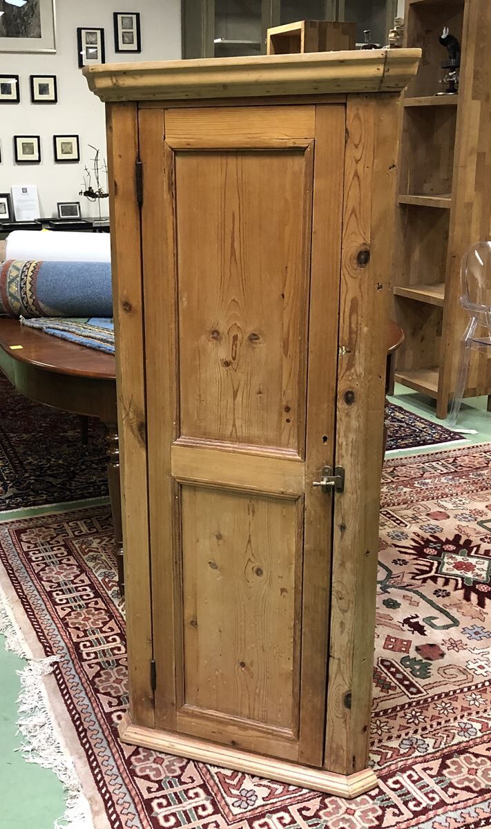 Fir corner wardrobe early 20th century