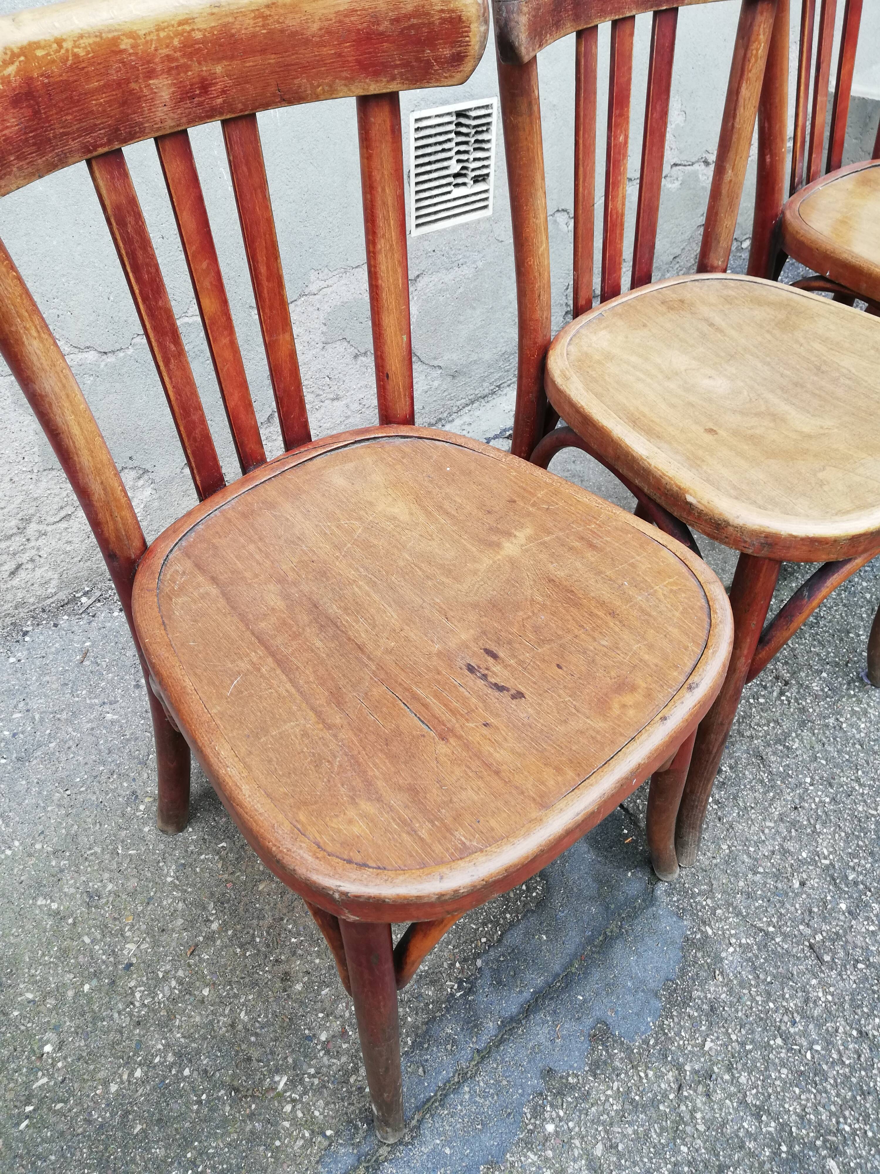 Set of 4 Fischel bistro chairs