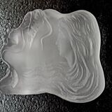 Rare sculpture Art Deco / plat à anneaux