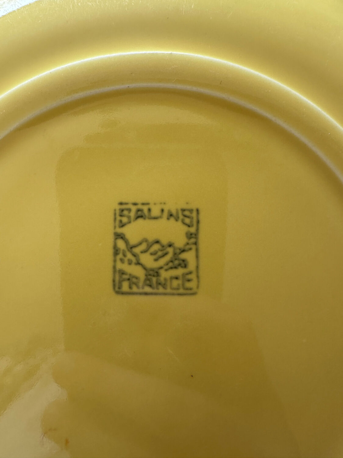 Assiettes salins colorés