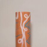 Sea shells - terracotta ceramic vase