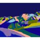 La plagne - limited edition art print (a4)