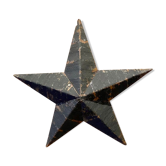 Black amish star 30cm