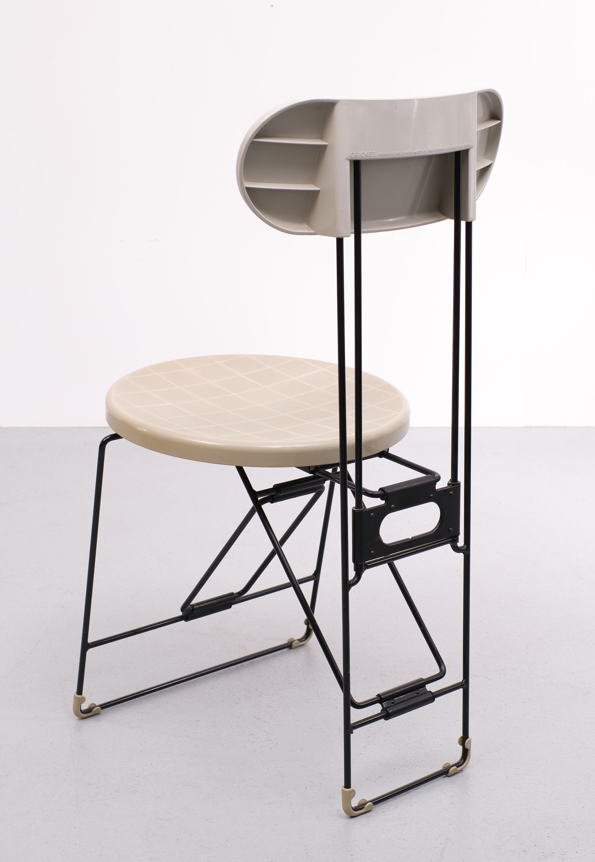 Chaise pliante post-moderne Andries Van Onck, 1984