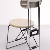 Andries van onck post modern folding chair, 1984
