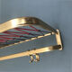Porte manteau porte bagage de train 1950