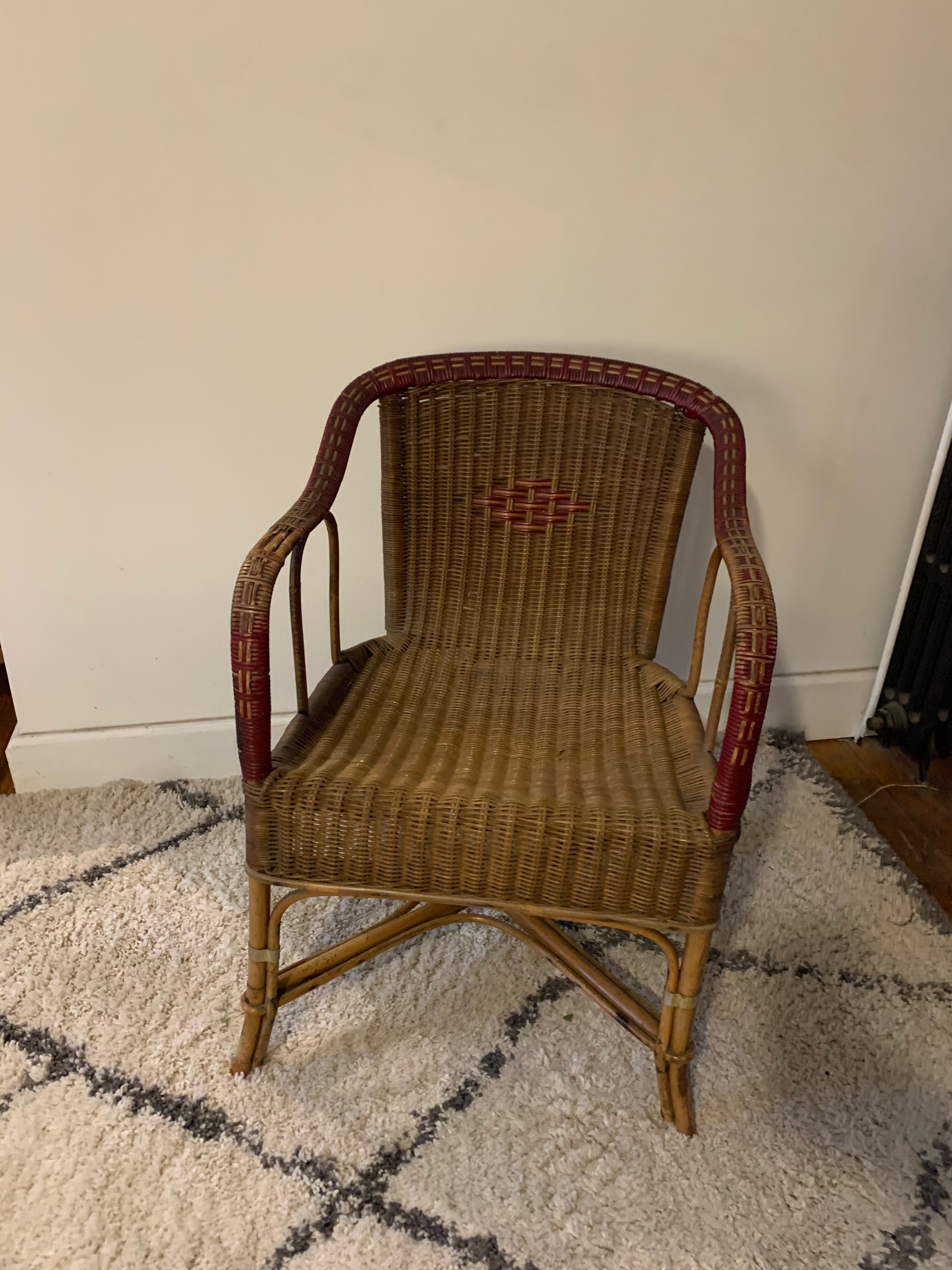 Vintage rattan chair