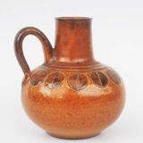 Gerhard Bauer Design Hand painted ceramic jug or vase