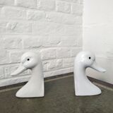 Pair of duck bookends