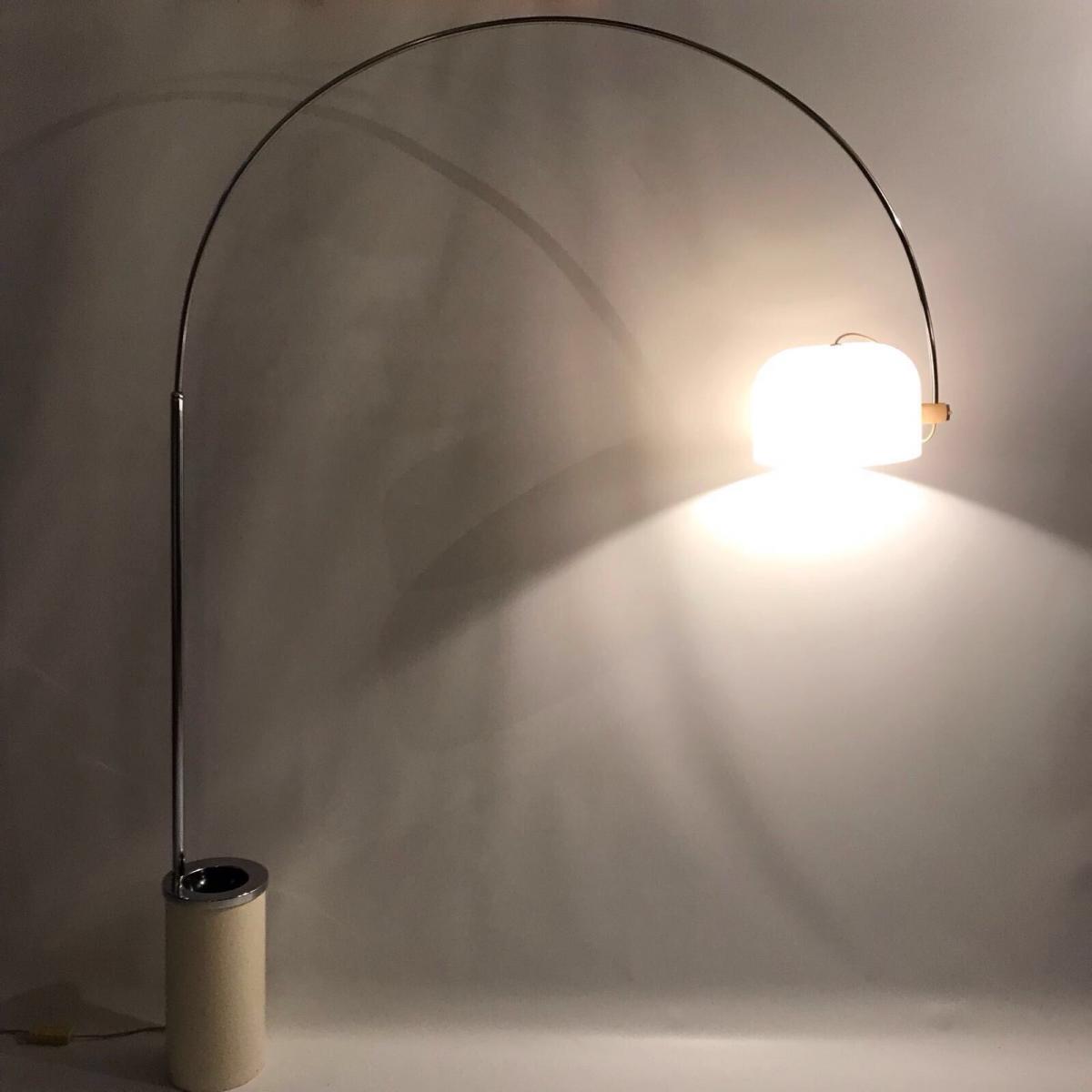 Floor lamp Arc by Luigi Massoni for Guzzini 1960 s