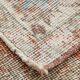 5x9 Pale Red & Blue Shabby Chic Vintage Turkish Rug, 151x259Cm SK5619