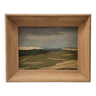 “Montañoso landscape”, Madeleine Dovillon Toulouse, s. XX – France