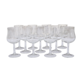 Set de 10 verres à vin rouge