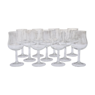 Set de 10 verres à vin rouge