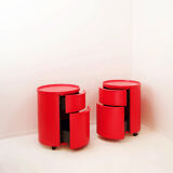 Cylindrical drawer furniture set conga - thomas althaus for schönbuch
