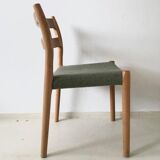Pair of chairs by JL Moller for Hojbjerg Denmark 1960s teak