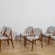 Mid-Century Teak Ella Dining Chairs by Arne Vodder for Vamo Sønderborg, Denmark, 1960s, Set of 6