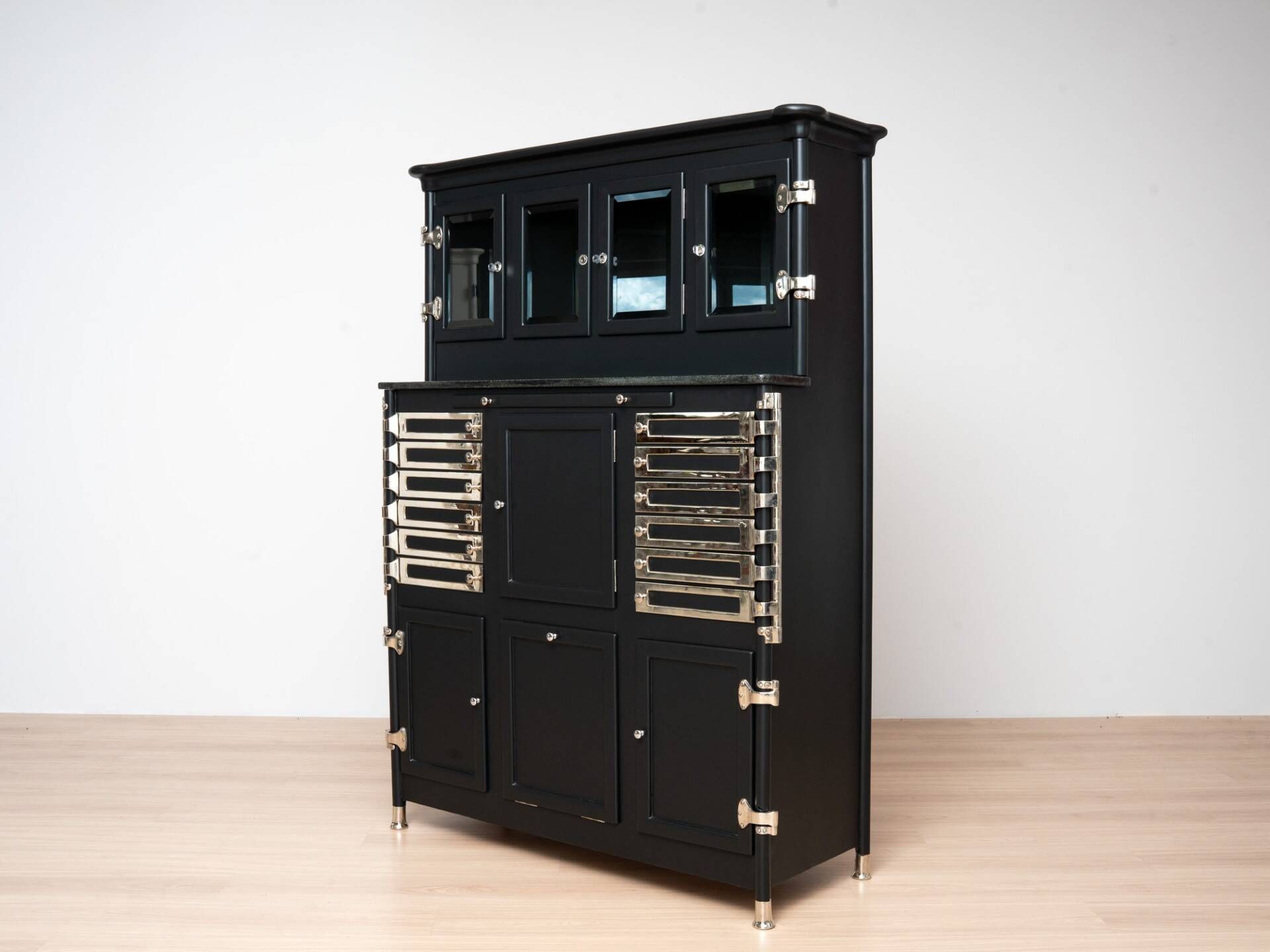 German Dental Instrument Cabinet by Arnold Biber, Pforzheim, Circa 1920