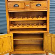 Buffet bar and wine cellar