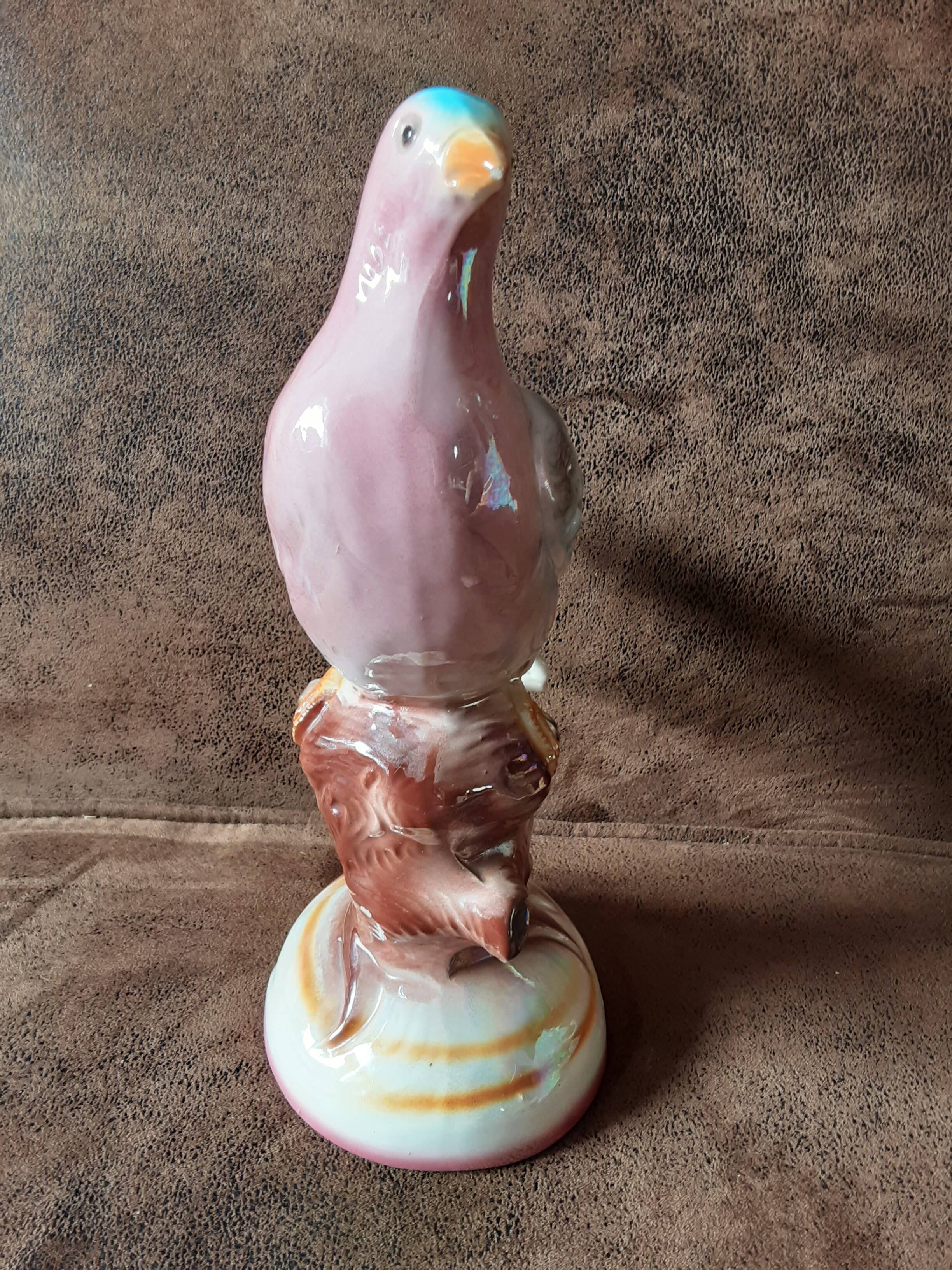 Italian ceramic dove-shaped trinket