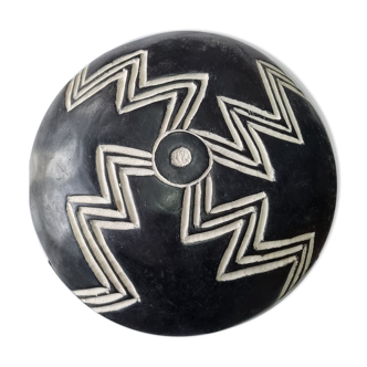 Traditional Round Shield Bamileke