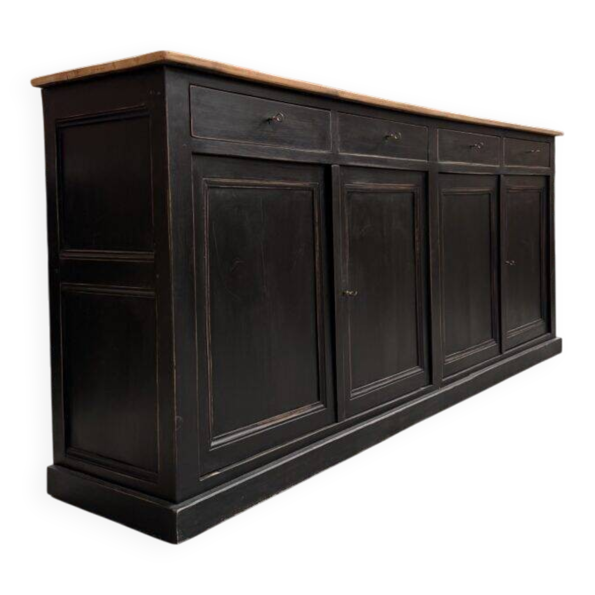 Enfilade in cherry wood from the 19th century.