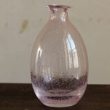 Blown glass gourd vase