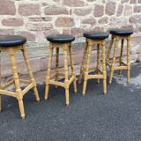 Set of 4 Bar Stools for Restaurant, Pub, Tavern
