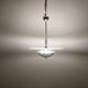 1930s Restored Art Deco Chandelier, Czechoslovakia