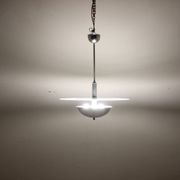 1930s Restored Art Deco Chandelier, Czechoslovakia