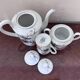 Limoges porcelain tea service – Asian decor "Bird and Peony"