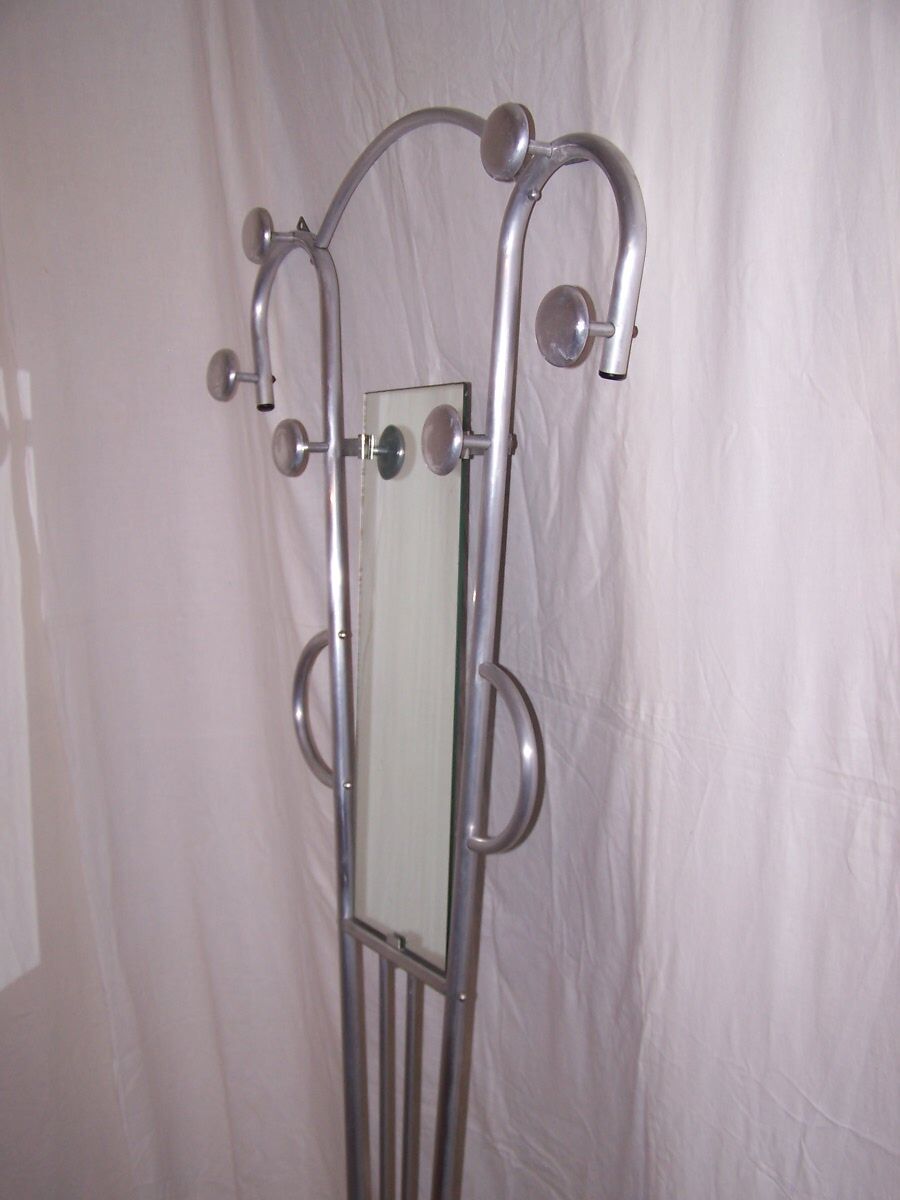 Aluminium coat hanger - art deco - 30s - 40s