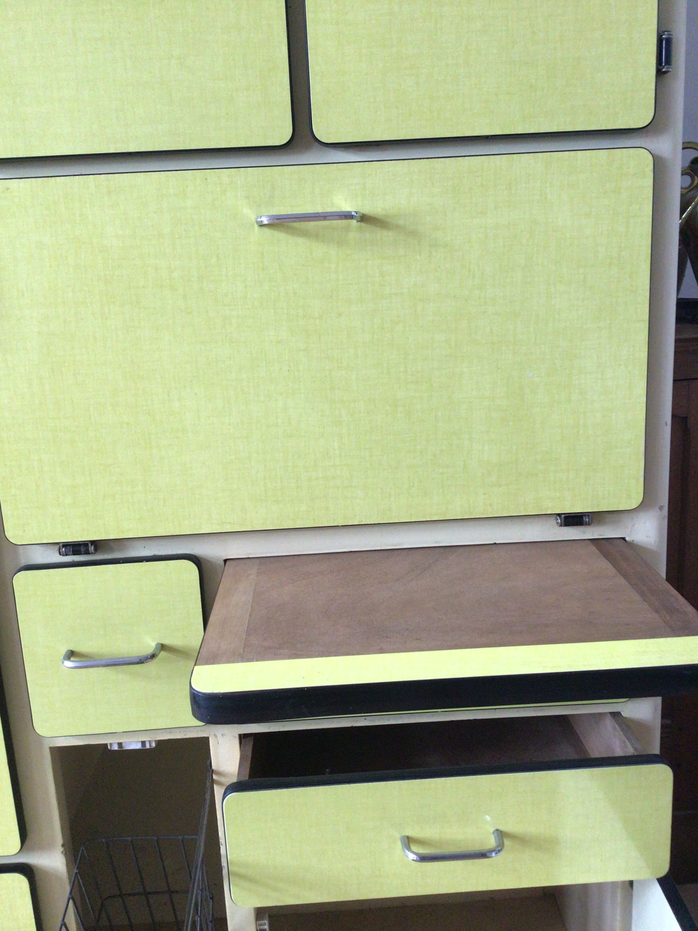 Formica kitchen buffet cabinet