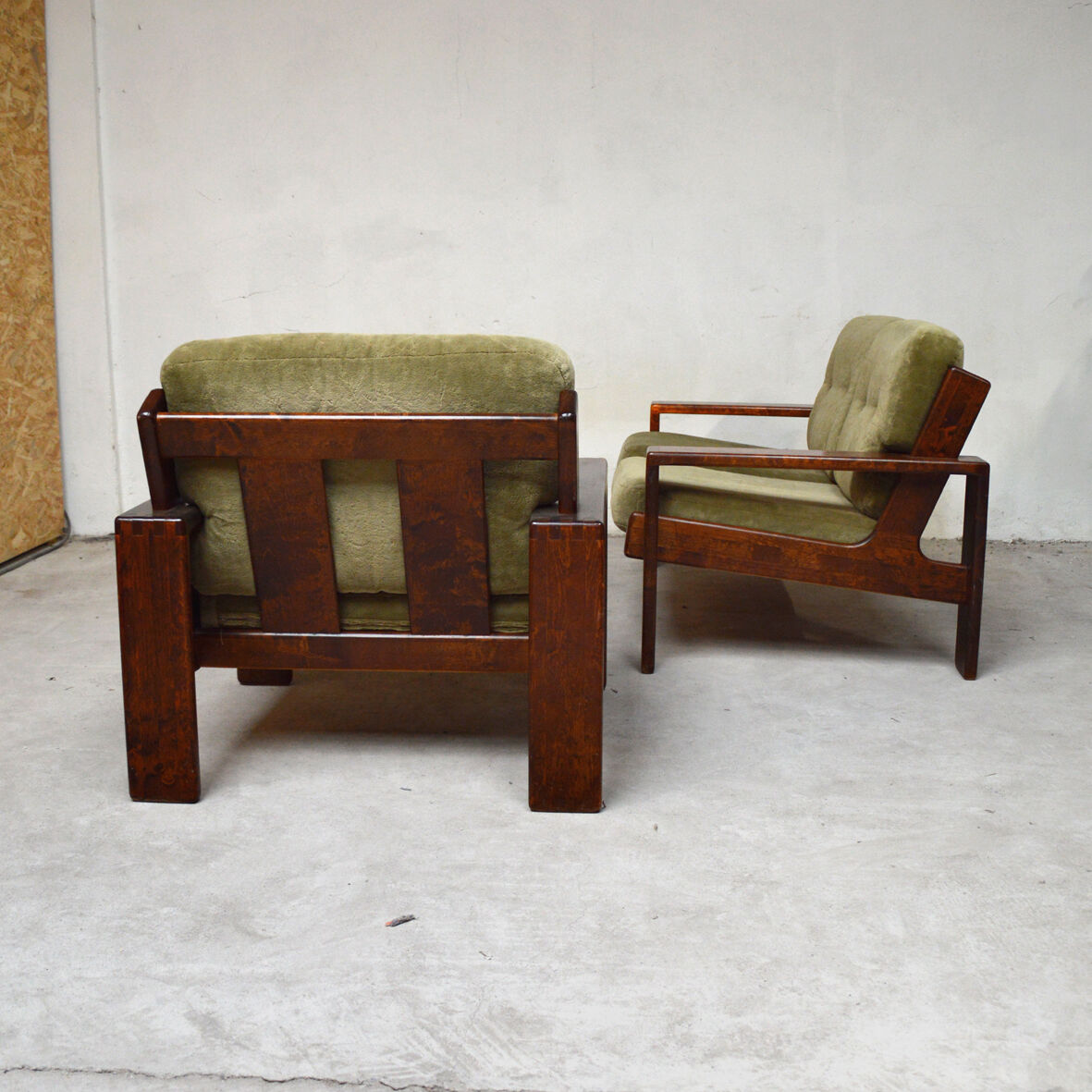 Sofa 2 places and a Chair "Bonanza" by Esko Pajamies for Asko
