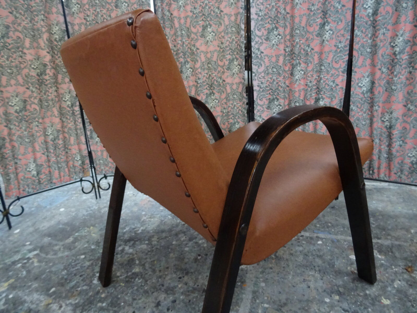 Pair of bow wood Steiner chairs