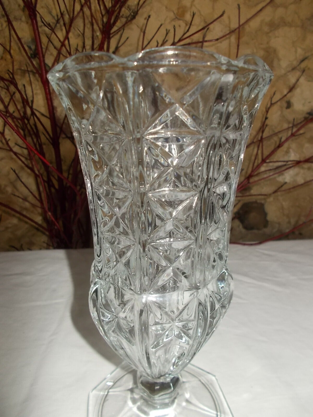 Crystal vase Italy