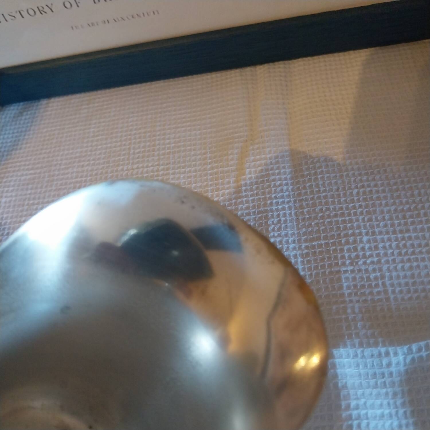 Old silver-plated milk jug