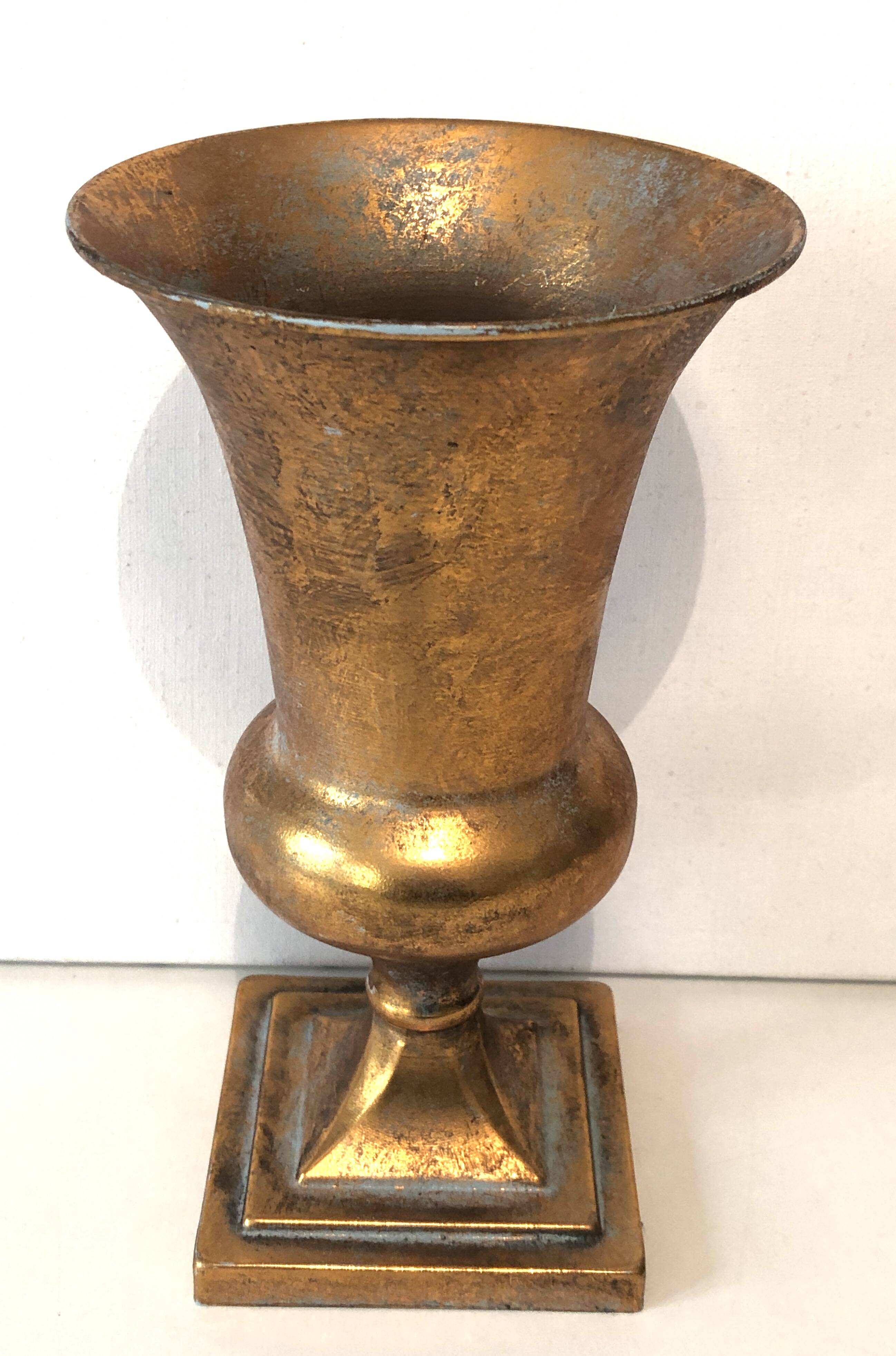 Medici Vase Gold Metal