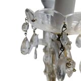 Vintage *Maria Theresa Style Table Lamp – 1950's Crystal & Brass