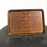 Plateau vintage en bois