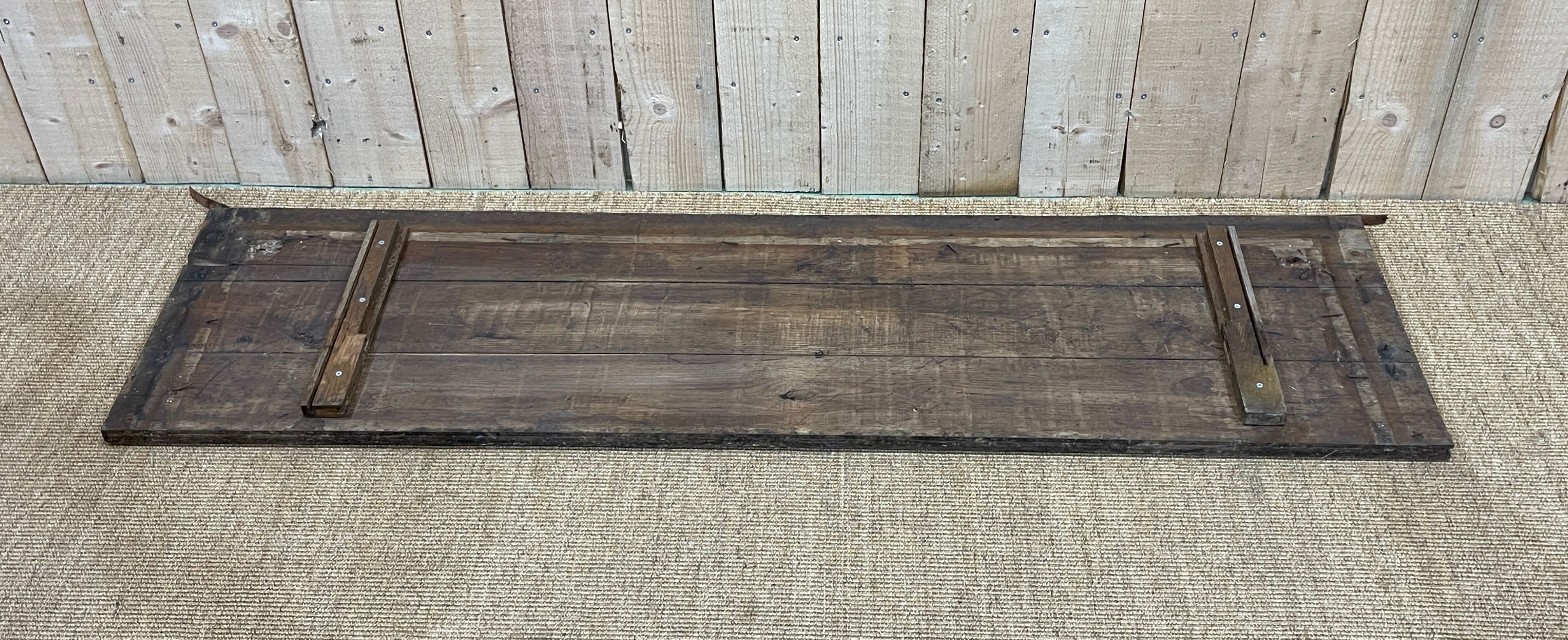 Oak panel early XXth Grand Hotel des Villaret - Paris
