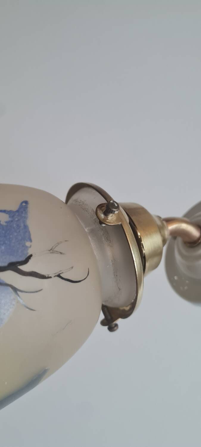 Daum nancy glass paste wall lamp