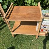 Rolling dessert in rattan