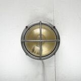 Mid-Century Danish Outdoor Metal Wall Lamp Model Skot by Lauritz Knudsen for Louis Poulsen, 1960s