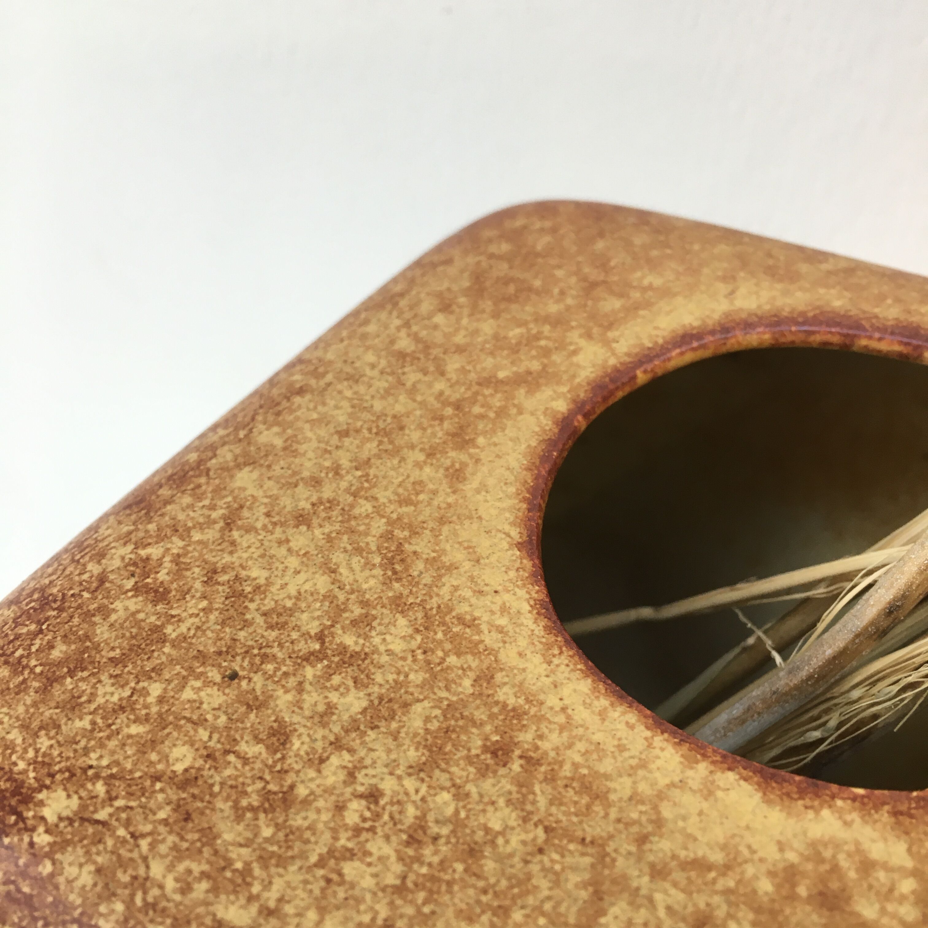 Vintage Italian ceramic vase 60s